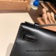 Hermes Kelly pochette box 89 /Black (Noir) Black Hardware Pochette--006 Hermes Kelly pochette box 89 /Black (Noir) Black Hardware Pochette--006