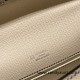 Hermes Kelly pochette Epsom 10/ Craie & 89 /Black (Noir) Silver Hardware Pochette--009 Hermes Kelly pochette Epsom 10/ Craie & 89 /Black (Noir) Silver Hardware Pochette--009