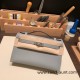 Hermes Kelly pochette epsom 4Z /Gris Mouette Silver Hardware Pochette--010 Hermes Kelly pochette epsom 4Z /Gris Mouette Silver Hardware Pochette--010