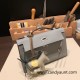Hermes Kelly pochette epsom 4Z /Gris Mouette Silver Hardware Pochette--010 Hermes Kelly pochette epsom 4Z /Gris Mouette Silver Hardware Pochette--010