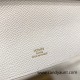 Hermes Kelly pochette epsom 01 /White (Blanc) Gold Hardware Pochette--011 Hermes Kelly pochette epsom 01 /White (Blanc) Gold Hardware Pochette--011