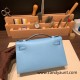 Hermes Kelly pochette epsom 7N /Celeste Gold Hardware Pochette--012 Hermes Kelly pochette epsom 7N /Celeste Gold Hardware Pochette--012