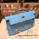 Hermes Kelly pochette epsom 7N /Celeste Gold Hardware Pochette--012 Hermes Kelly pochette epsom 7N /Celeste Gold Hardware Pochette--012