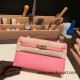 Hermes Kelly pochette Epsom 1Q/Rose Confetti Roseglod Hardware Pochette--013 Hermes Kelly pochette Epsom 1Q/Rose Confetti Roseglod Hardware Pochette--013