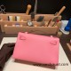 Hermes Kelly pochette Epsom 1Q/Rose Confetti Roseglod Hardware Pochette--013 Hermes Kelly pochette Epsom 1Q/Rose Confetti Roseglod Hardware Pochette--013