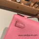 Hermes Kelly pochette Epsom 1Q/Rose Confetti Roseglod Hardware Pochette--013 Hermes Kelly pochette Epsom 1Q/Rose Confetti Roseglod Hardware Pochette--013