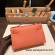 Hermes Kelly pochette Epsom 3L /Rose Tea Gold Hardware Pochette--015 Hermes Kelly pochette Epsom 3L /Rose Tea Gold Hardware Pochette--015