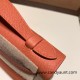 Hermes Kelly pochette Epsom 3L /Rose Tea Gold Hardware Pochette--015 Hermes Kelly pochette Epsom 3L /Rose Tea Gold Hardware Pochette--015