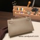 Hermes Kelly pochette Epsom 18/Étoupe Grey Silver Hardware Pochette--021 Hermes Kelly pochette Epsom 18/Étoupe Grey Silver Hardware Pochette--021