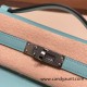 Hermes Kelly pochette swift 3P /Blue Atoll Silver Hardware Pochette--033 Hermes Kelly pochette swift 3P /Blue Atoll Silver Hardware Pochette--033