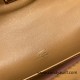 Hermes Kelly pochette swift 0M/Chai Gold Hardware Pochette--037 Hermes Kelly pochette swift 0M/Chai Gold Hardware Pochette--037