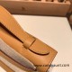 Hermes Kelly pochette swift 4B /Biscuit Silver Hardware Pochette--046 Hermes Kelly pochette swift 4B /Biscuit Silver Hardware Pochette--046