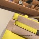 Hermes Kelly pochette swift 9R/ Lime Silver Hardware Pochette--048 Hermes Kelly pochette swift 9R/ Lime Silver Hardware Pochette--048
