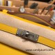 Hermes Kelly pochette swift 9D /Jaune Ambre Silver Hardware Pochette--049 Hermes Kelly pochette swift 9D /Jaune Ambre Silver Hardware Pochette--049