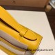 Hermes Kelly pochette swift 9D /Jaune Ambre Silver Hardware Pochette--049 Hermes Kelly pochette swift 9D /Jaune Ambre Silver Hardware Pochette--049