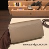 18/Étoupe Grey (Étoupe)   Gold Hardware  Full Handmade Kelly to go   epsom  