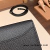 89/Black (Noir)  Silver Hardware  Full Handmade Kelly to go   epsom  