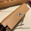  Silver Hardware   kellyto-038 Full Handmade Kelly Wallet Long To Go  epsom 