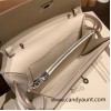  10/Craie クレ Silver Hardware  Full Handmade Kelly Wallet Long To Go  epsom 