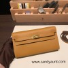 2S/Sesame Gold Hardware  Full Handmade Kelly Wallet Long To Go   epsom  