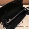  89/Black (Noir)  Silver Hardware  Full Handmade Kelly Wallet Long To Go   epsom  