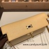 1S Foin  Gold Hardware  Full Handmade Kelly Wallet Long To Go   epsom  
