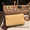 1S Foin  Gold Hardware  Full Handmade Kelly Wallet Long To Go   epsom  