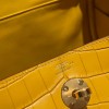 Hermes Lindy 26cm Crocodile Gold Hardware lindy26-001