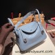 Hermes Lindy 26cm evercolor J7 /Blue Lin Silver Hardware lindy26-002 Hermes Lindy 26cm evercolor J7 /Blue Lin Silver Hardware lindy26-002
