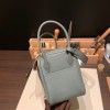 Hermes Lindy 26cm evercolor 63 /Vert Amande Silver Hardware lindy26-003