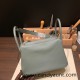 Hermes Lindy 26cm evercolor 63 /Vert Amande Silver Hardware lindy26-003 Hermes Lindy 26cm evercolor 63 /Vert Amande Silver Hardware lindy26-003
