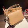 Hermes Lindy 26cm evercolor 0M/Chai Gold Hardware lindy26-004