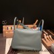 Hermes Lindy 26cm swift 63/ Vert Amande Silver Hardware lindy26-007 Hermes Lindy 26cm swift 63/ Vert Amande Silver Hardware lindy26-007