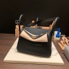 Hermes Lindy 26cm swift 89 /Black  Gold Hardware lindy26-008