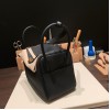 Hermes Lindy 26cm swift 89 /Black  Gold Hardware lindy26-008