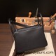Hermes Lindy 26cm Clemence 89/ Black (Noir) Silver Hardware lindy26-011 Hermes Lindy 26cm Clemence 89/ Black (Noir) Silver Hardware lindy26-011