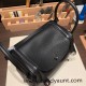 Hermes Lindy 26cm Clemence 89/ Black (Noir) Silver Hardware lindy26-011 Hermes Lindy 26cm Clemence 89/ Black (Noir) Silver Hardware lindy26-011