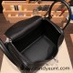 Hermes Lindy 26cm Clemence 89/ Black (Noir) Silver Hardware lindy26-011 Hermes Lindy 26cm Clemence 89/ Black (Noir) Silver Hardware lindy26-011
