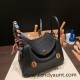 Hermes Lindy 26cm Clemence 89/ Black (Noir) Gold Hardware lindy26-012 Hermes Lindy 26cm Clemence 89/ Black (Noir) Gold Hardware lindy26-012