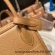 Hermes Lindy 26cm Clemence 4B /Biscuit Silver Hardware lindy26-013 Hermes Lindy 26cm Clemence 4B /Biscuit Silver Hardware lindy26-013