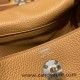 Hermes Lindy 26cm Clemence 4B /Biscuit Silver Hardware lindy26-013 Hermes Lindy 26cm Clemence 4B /Biscuit Silver Hardware lindy26-013