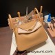 Hermes Lindy 26cm Clemence 4B /Biscuit Gold Hardware lindy26-014 Hermes Lindy 26cm Clemence 4B /Biscuit Gold Hardware lindy26-014