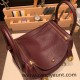Hermes Lindy 26cm Clemence 0G /Rouge Sellier Gold Hardware lindy26-016 Hermes Lindy 26cm Clemence 0G /Rouge Sellier Gold Hardware lindy26-016
