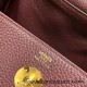 Hermes Lindy 26cm Clemence 0G /Rouge Sellier Gold Hardware lindy26-016 Hermes Lindy 26cm Clemence 0G /Rouge Sellier Gold Hardware lindy26-016