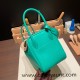 Hermes Lindy 26cm Clemence 6W/ Menthe& 18 /Étoupe Grey (Étoupe) lindy26-019 Hermes Lindy 26cm Clemence 6W/ Menthe& 18 /Étoupe Grey (Étoupe) lindy26-019