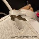 Hermes Lindy 26cm Clemence I2 /Nata Gold Hardware lindy26-021 Hermes Lindy 26cm Clemence I2 /Nata Gold Hardware lindy26-021