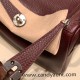 Hermes Lindy 26cm Clemence 0G /Rouge Sellier Silver Hardware lindy26-026