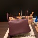 Hermes Lindy 26cm Clemence 0G /Rouge Sellier Silver Hardware lindy26-026 Hermes Lindy 26cm Clemence 0G /Rouge Sellier Silver Hardware lindy26-026