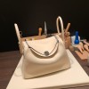 Hermes Lindy 26cm Clemence   Gold Hardware lindy26-030