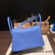 Hermes Lindy 26cm Clemence 2T /Blue Paradise Gold Hardware lindy26-036 Hermes Lindy 26cm Clemence 2T /Blue Paradise Gold Hardware lindy26-036